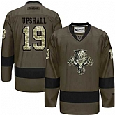 Glued Florida Panthers #19 Scottie Upshall Green Salute to Service NHL Jersey